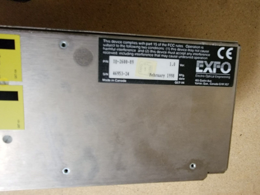 EXFO IQ-2600 Tunable Laser Module