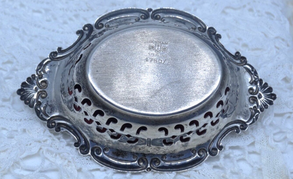 Antique Gorham Sterling Silver Pin Cushion 4780