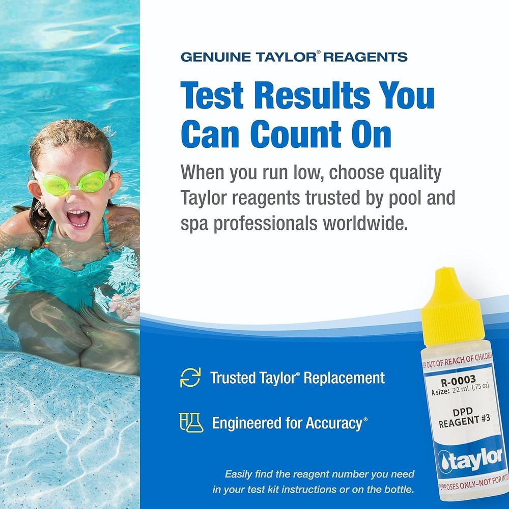 Reagent #3 0.75 oz HighQuality Chemical for Accurate Testing