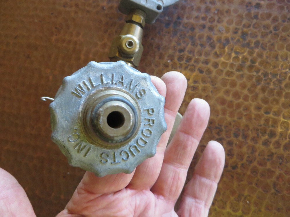 Marshall Brass Co 210 Regulator and Connectors Helium