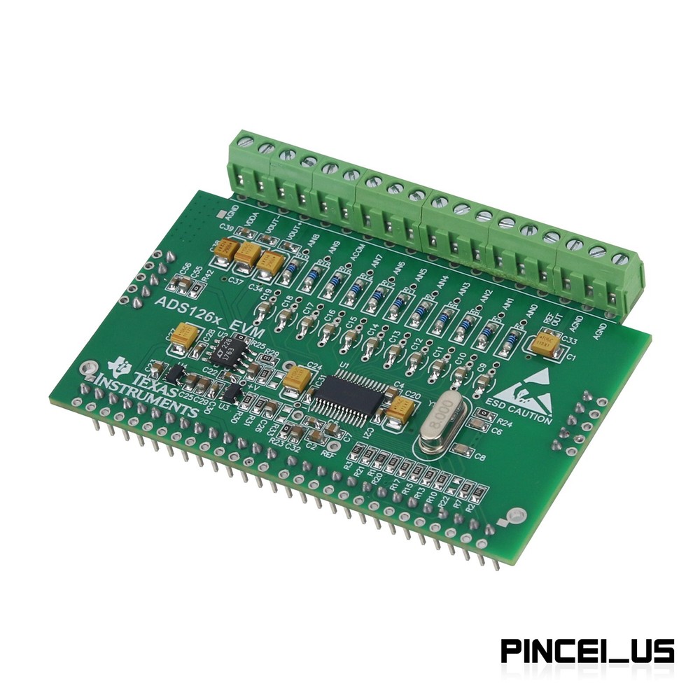 ADS1263 Industrial Version 32Bit ADC Module Analog to Digital Converter Module