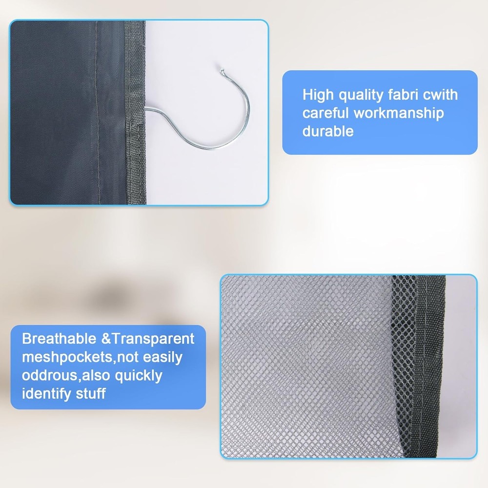 Hanging Legging Organizer, Storage 1pack-Grey