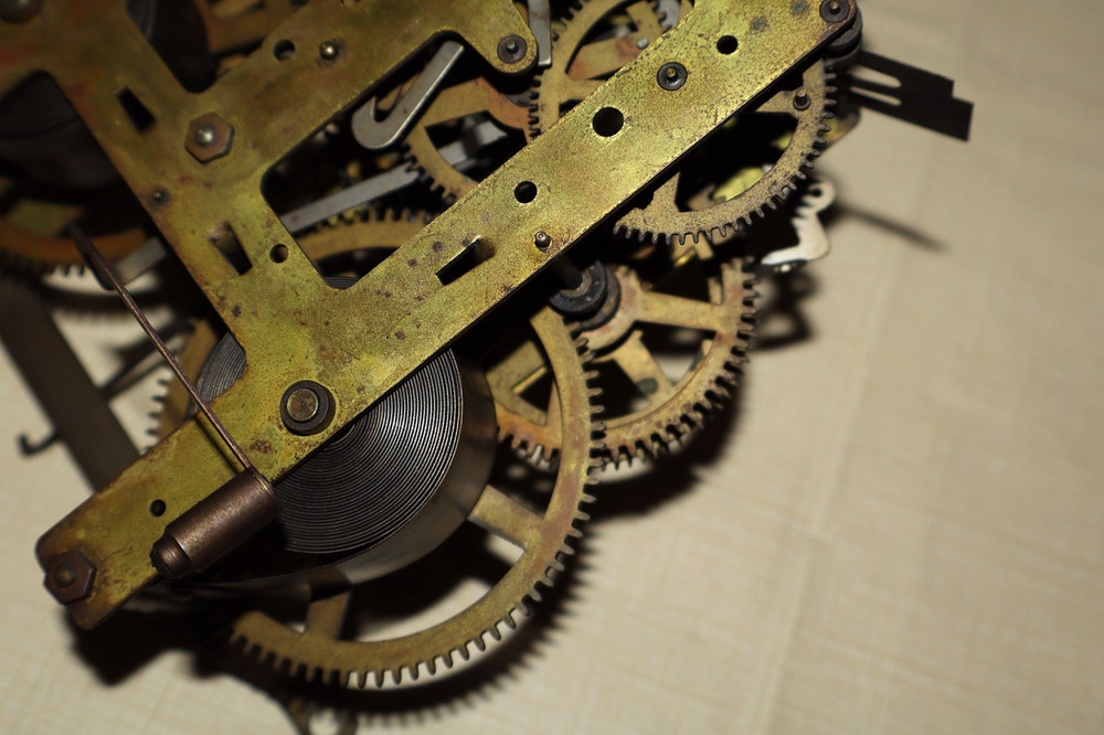 Ingraham Mantle Clock Movement