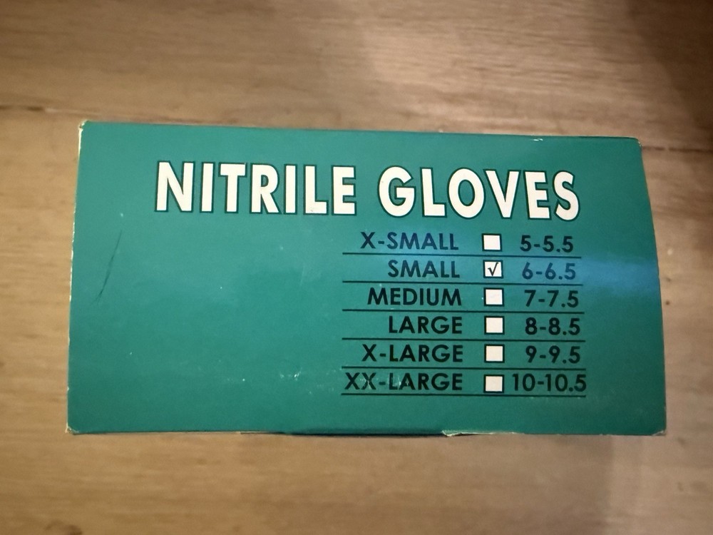 4 Box’s Of Work Gloves (Black)