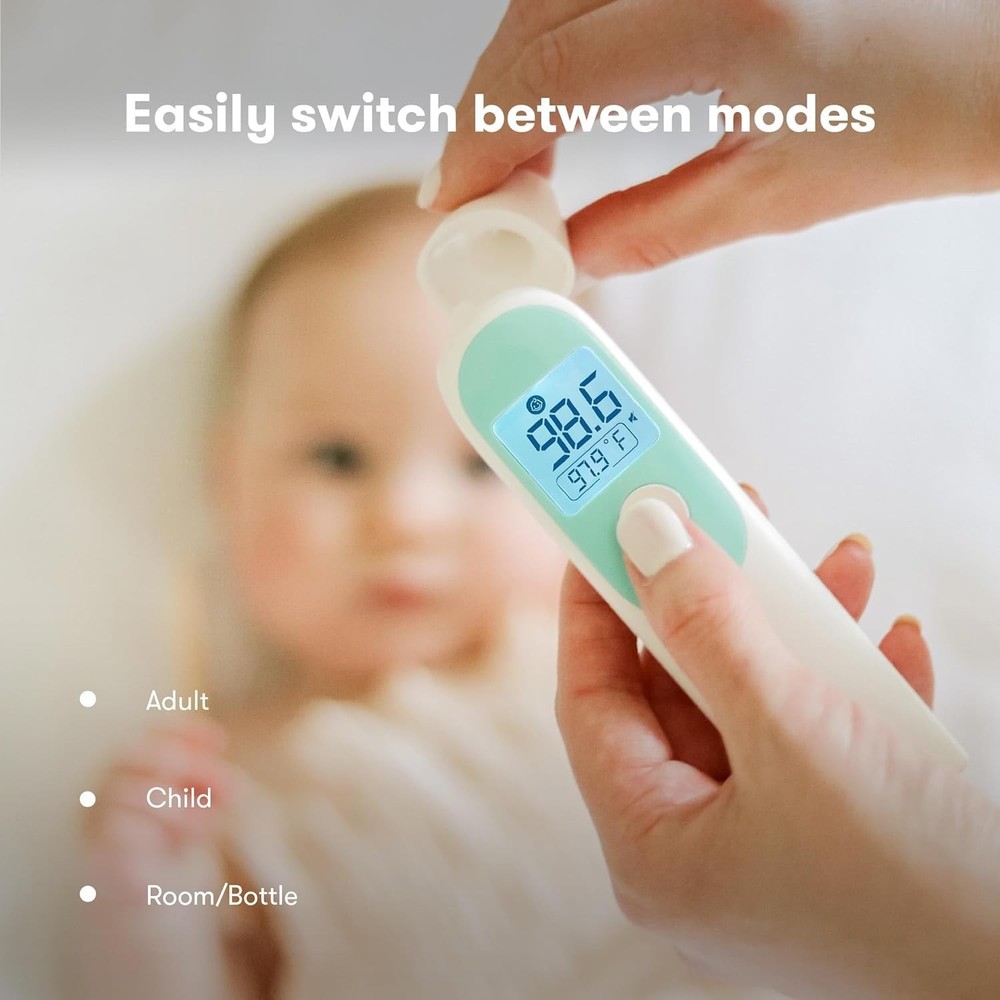 Fast-Reading Touchless Thermometer for Infants & Adults - Includes Storage Pouch