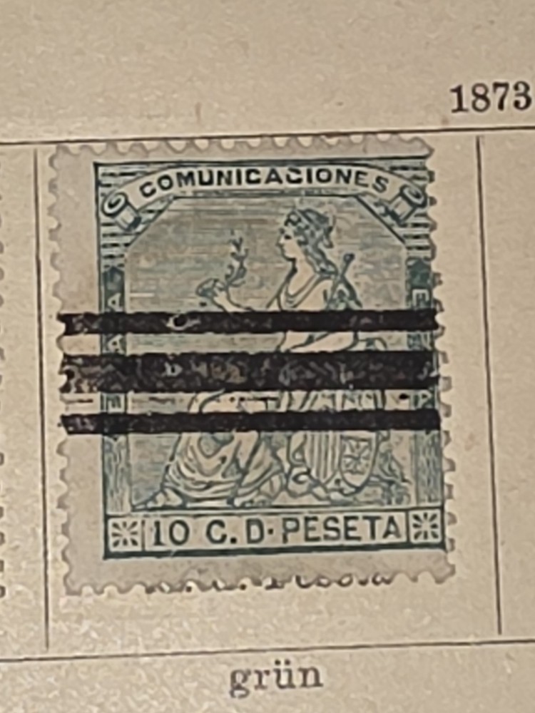 Foreign Spanien 10c Stamp Used - #I199