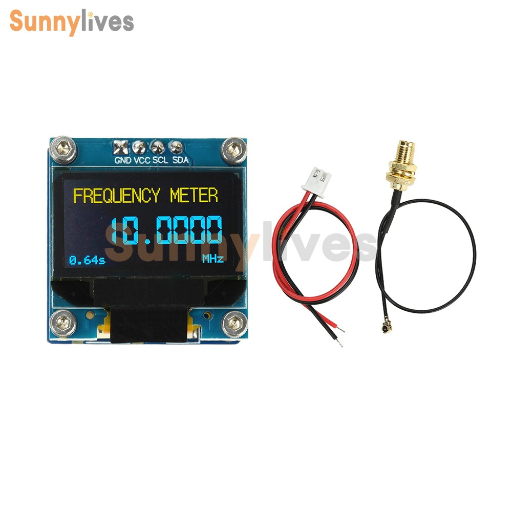 RF Frequency Meter OLED Frequency Signal Display Frequency Counter 20MHz-2.7GHz