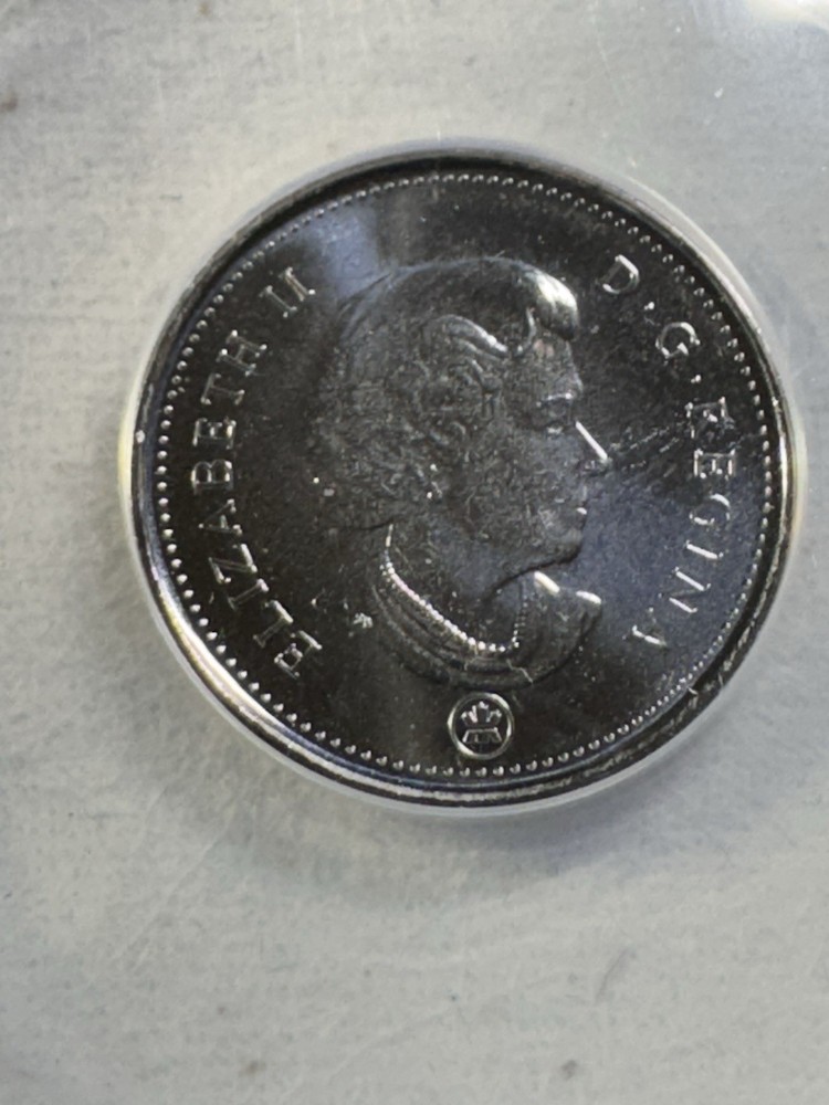 2012 Canada 5 Cents Graded MS 68 by ANACS
