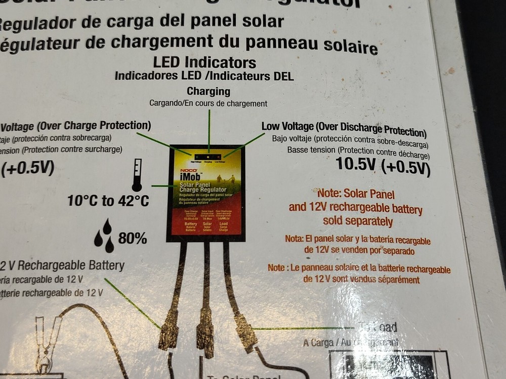 Noco iMob Solar Panel Charge Regulator