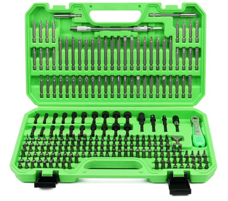232PCS Ultimate Screwdriver Bit Set, Driver Bit Set Ratchet Wrench & Bits Holder