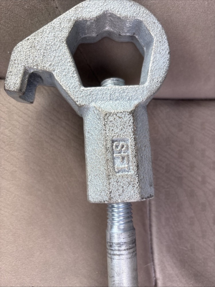 189 HEAVY DUTY ADJUSTABLE FIRE HYDRANT WRENCH 17" LONG Dixon Valve