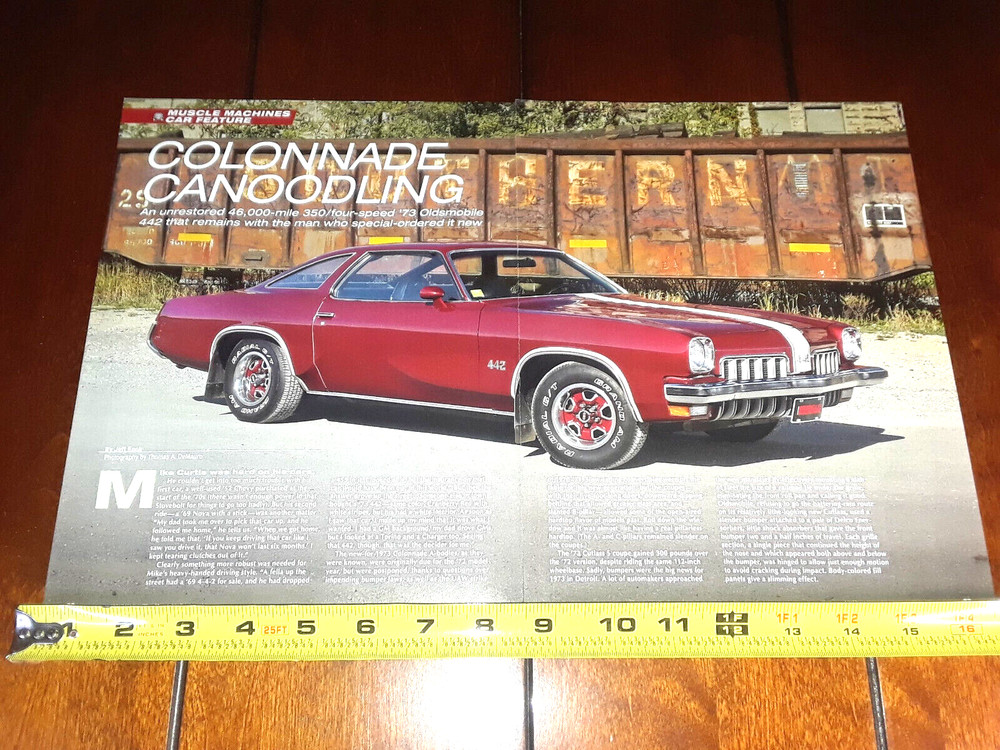 1973 OLDSMOBILE 442 ORIGINAL 2017 ARTICLE