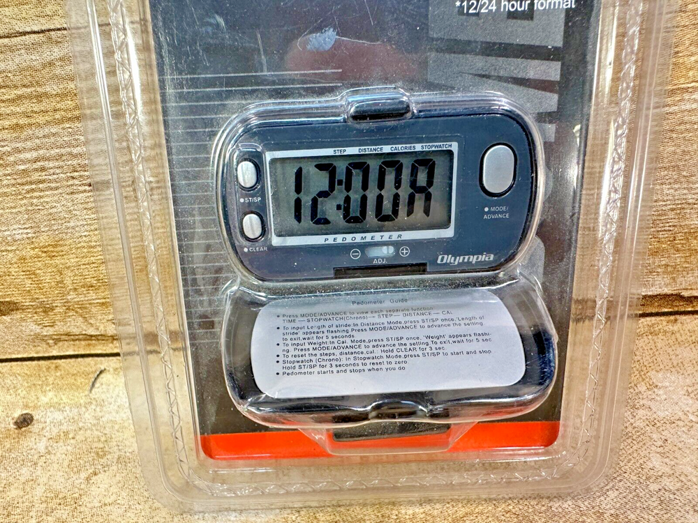 OLYMPIA DIGITAL PEDOMETER MODEL DP101 ⭐️NEW⭐️