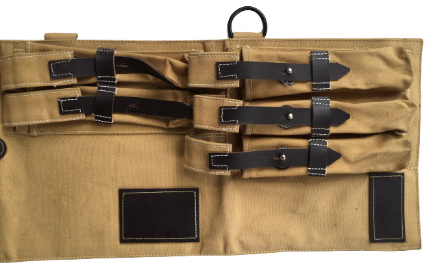 WWII GERMAN MP CANVAS CARRY CASE KHAKI