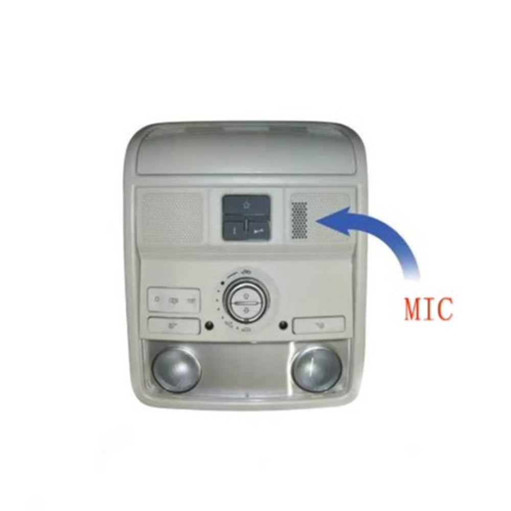 Direct Installation 3.5mm Microphone Car Roof Panel Mic Non-deformation