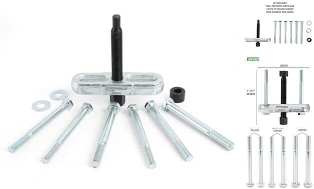 25200 Steering Wheel Puller, Essential Tool for Steering Wheel Removal,