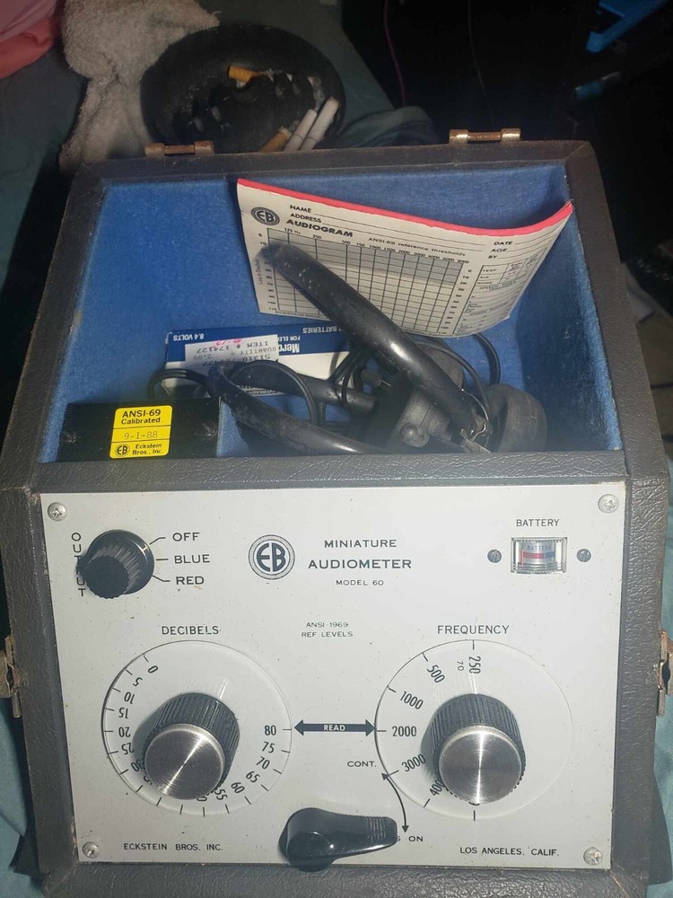 audio meter Eckstein bros