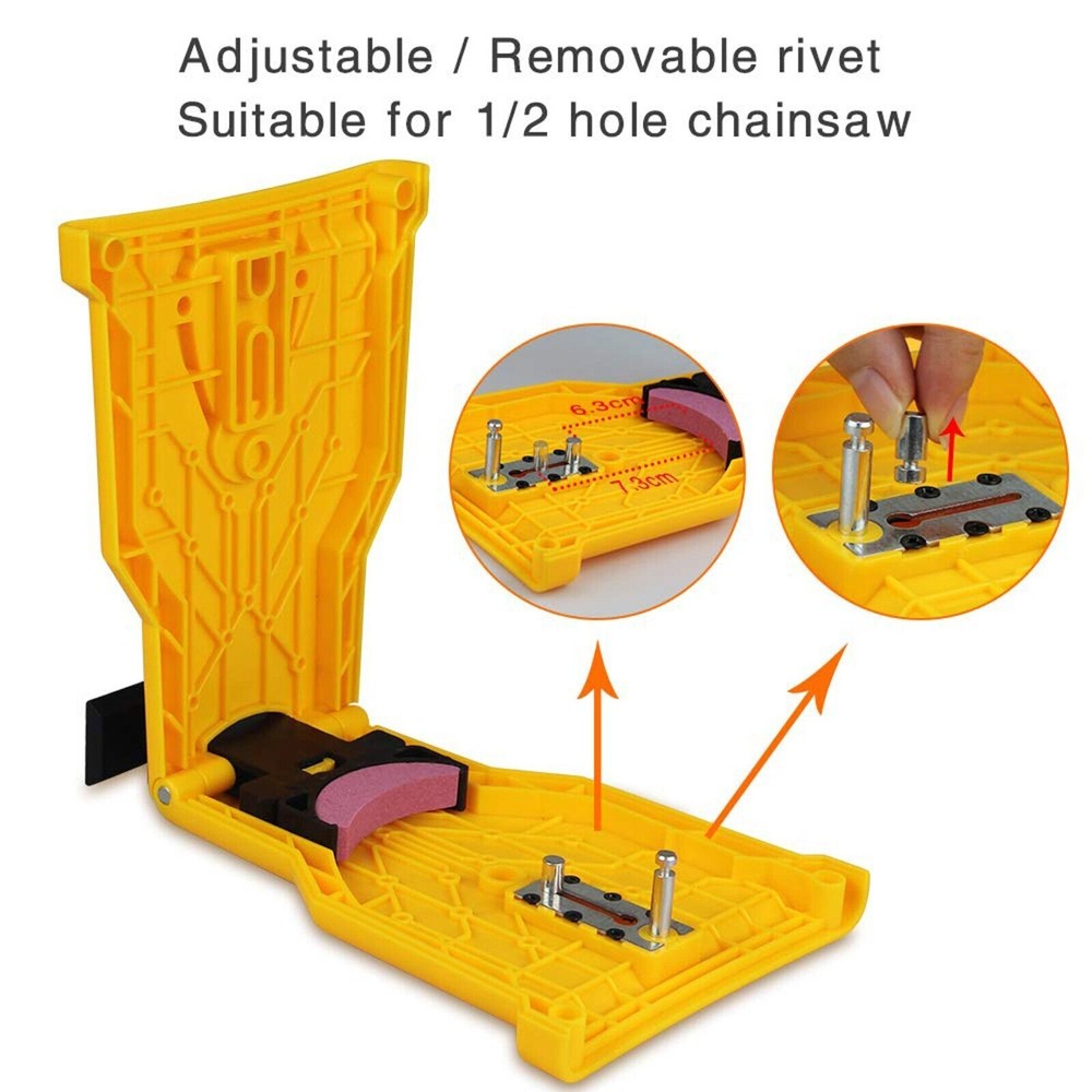 14-20 inch Chainsaw Teeth Sharpener Chain Saw Blade Bar Fast Sharping Stone Tool