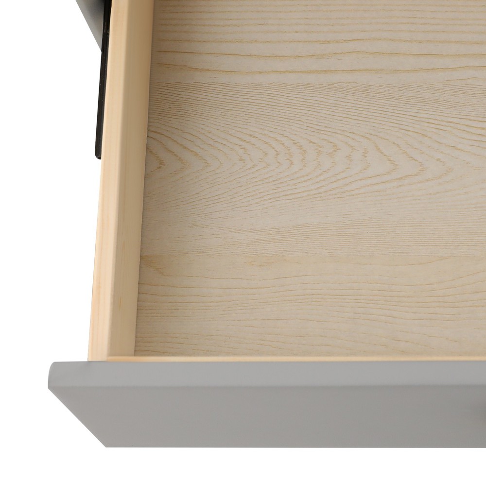 Bedside Table with Drawers, Bedside Table with Light USB& Wireless Charging