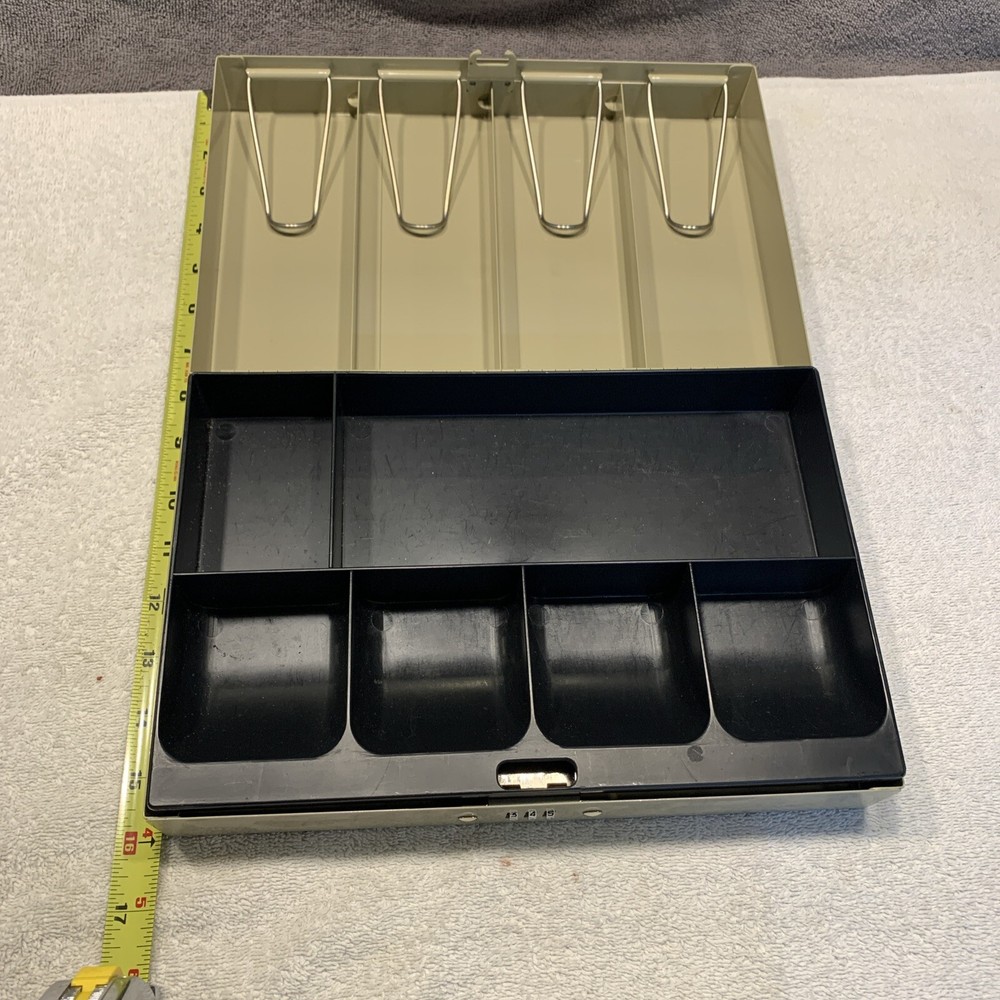 Portable Cashier Strong Box MMF Industries Combination Lock With Instructions