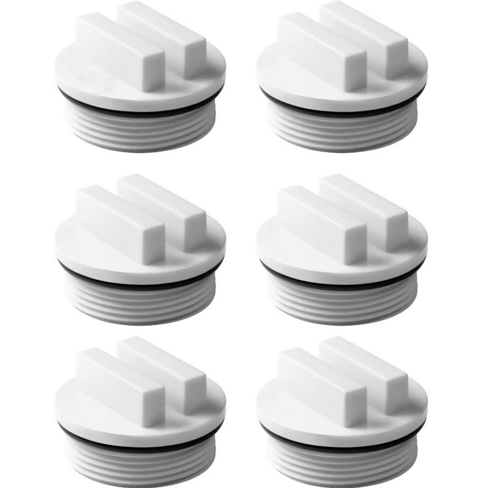 6* Pool Threaded Plugs Filter Drain Plug SP1022C For Winterizing Pools