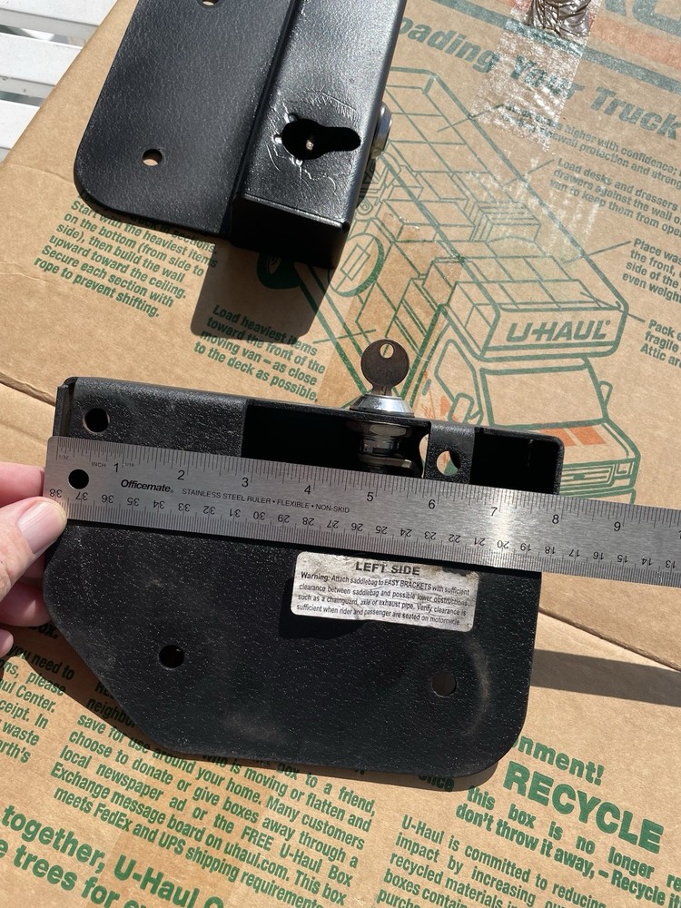 Leatherworks Quick Release Saddlebag Mounts