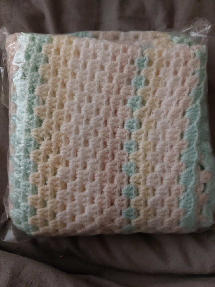 Hand Crocheted Baby Blanket