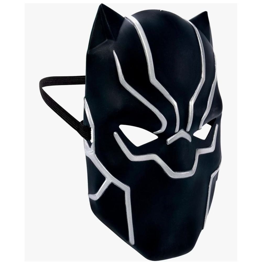 Marvel Black Panther Youth Mask - Plastic Mask with Elastic Strap