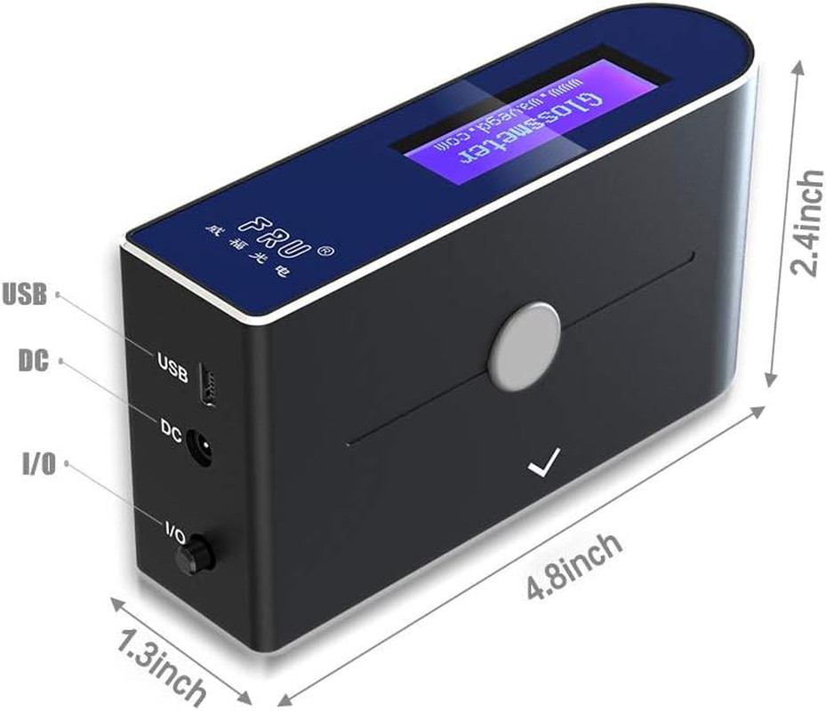 WG60 Precision Glossmeter 60 Degree Gloss Meter Projection Angle