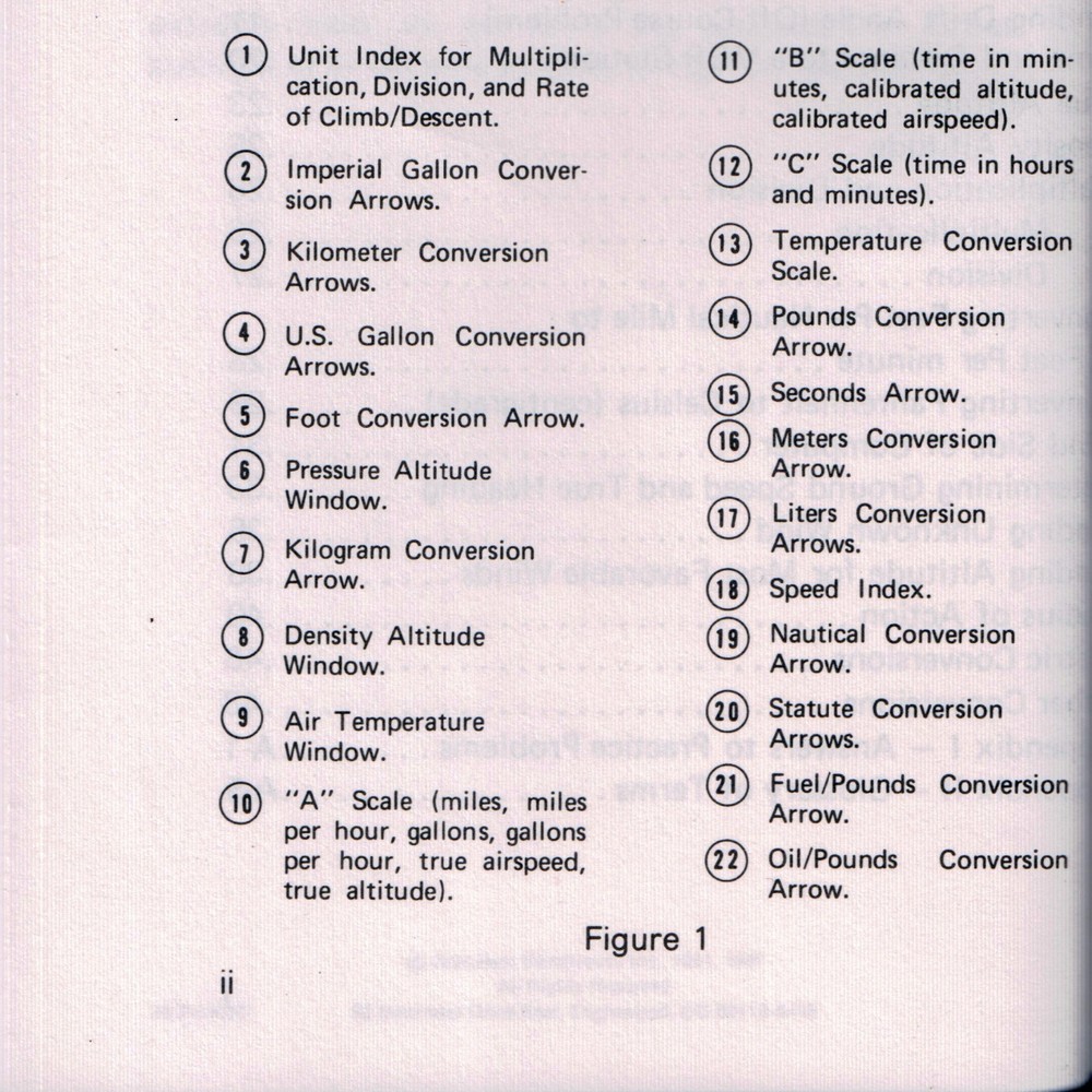 Boeing Jeppesen Slide Graphic Flight Computer JS514105