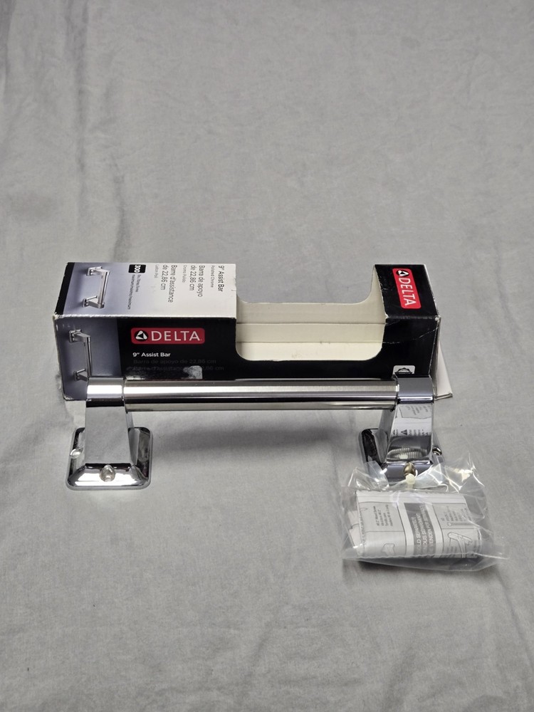 DELTA 9" Assist Bar DF509PC POLISHED CHROME (B2-A10)