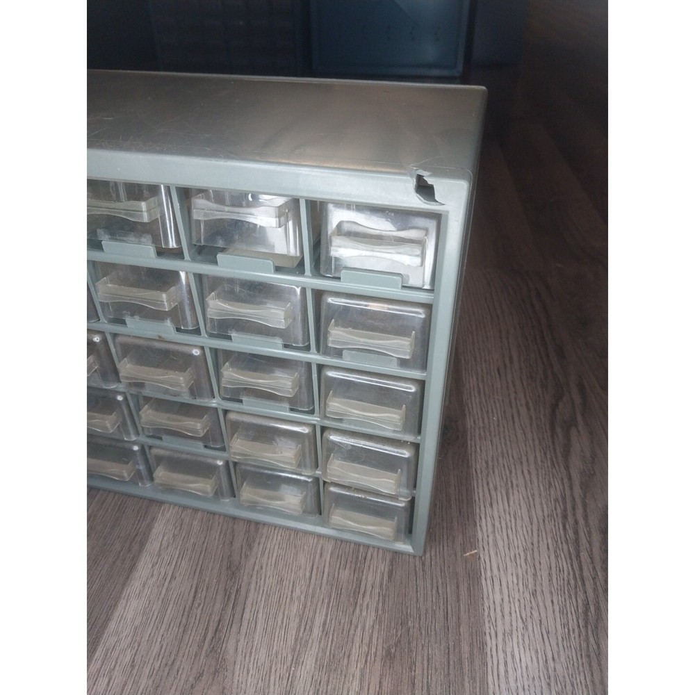 25 Drawer Plastic Garage Storage Organizer Plastic Unbranded