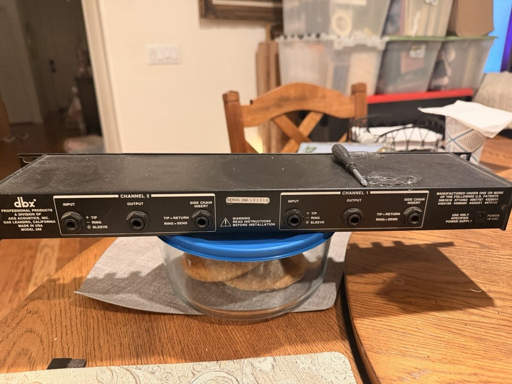 DBX Vintage 266 Compressor/gate