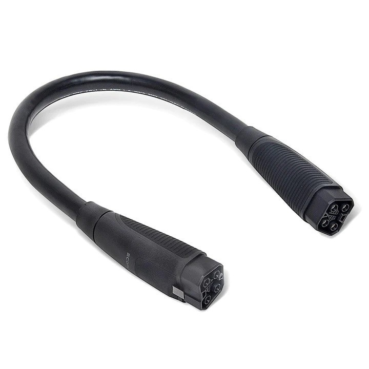 EcoFloW DELTA Pro Extra Battery Cable 4-8 Double handle 2.5' (.75M) Cord