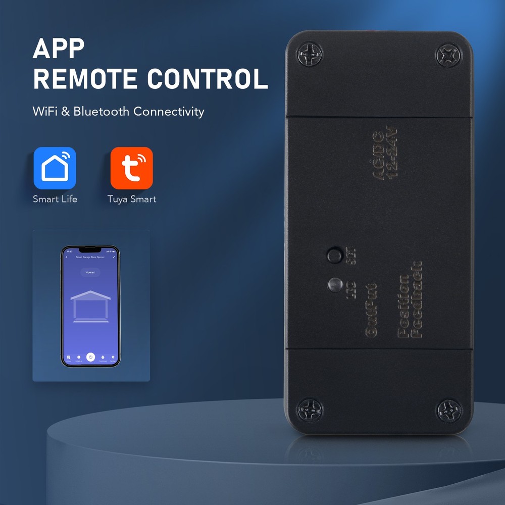 CO-Z 1400Lb Automatic Gate Opener Operator w/ Remote Control with APP Control