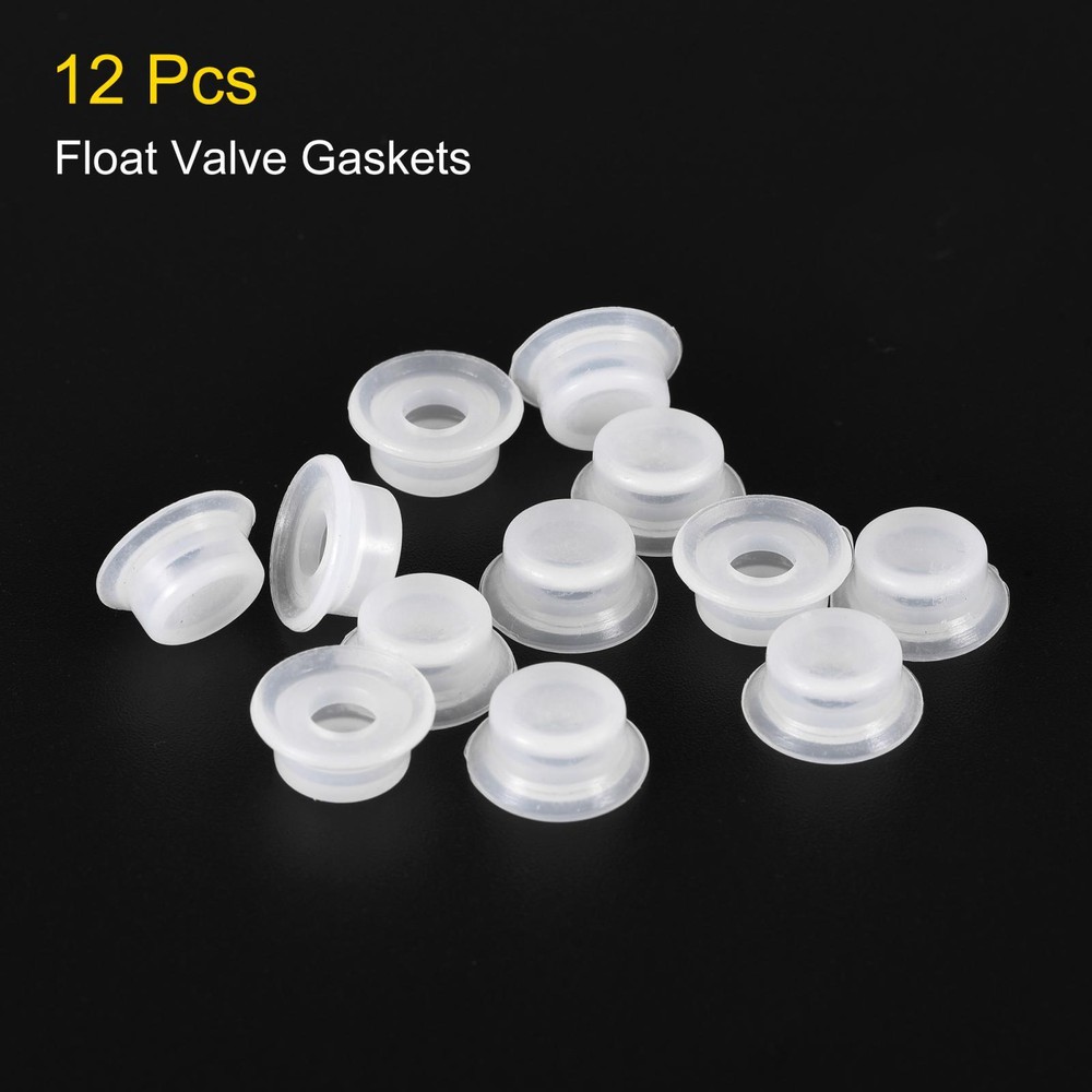 Replacement Float Valve Gaskets for Cooker Float Sealing Caps 12pcs