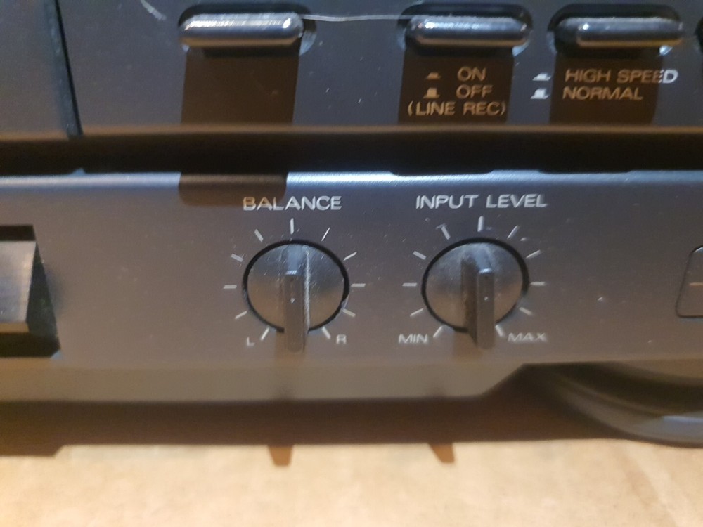 Fisher CR-W9015 Synchronized Dubbing Double Stereo Deck Cassette Player TESTED