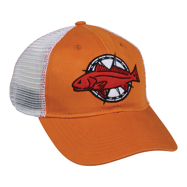 REDFISH MESH Back Embroidered Fishing Hat