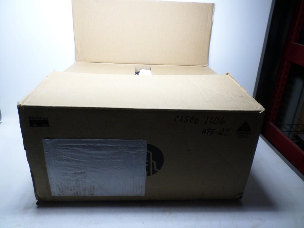 NEW CISCO 7206VXR Router w/NPE-G2 Network Processing ENGINE 2 2 PSU