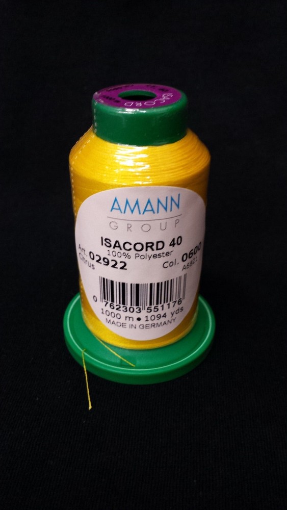50 Cones Isacord Polyester Embroidery Thread Kit #3 New In Wrapper!