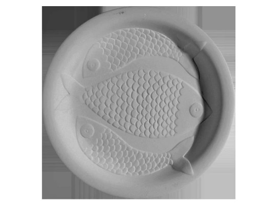 fishy Scales Texture Style Plate Fusing Mold