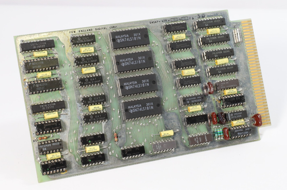 New England Digital Synclavier D4567 Computer Bin Card #1