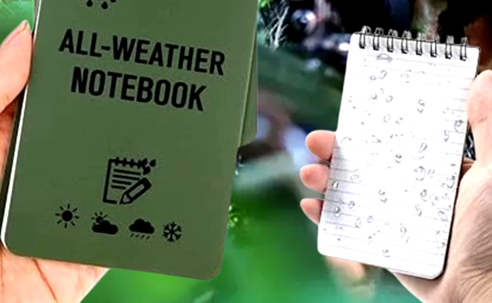 "WATERPROOF NOTEBOOK" Military & Aisoft Notebook (Foreign Legion & Armies)