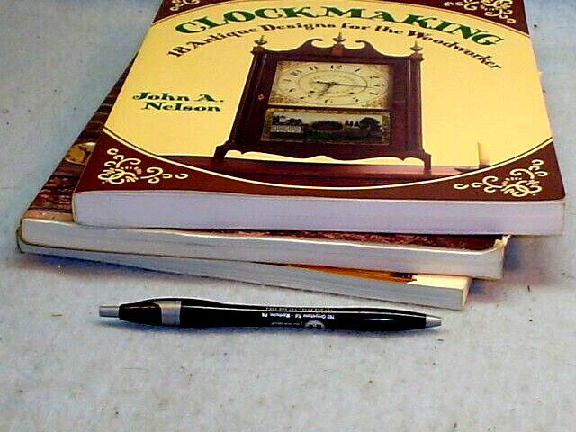 3 CLOCKMAKERS SOFT COVER HOW TO MAKE CLOCKS BOOKS