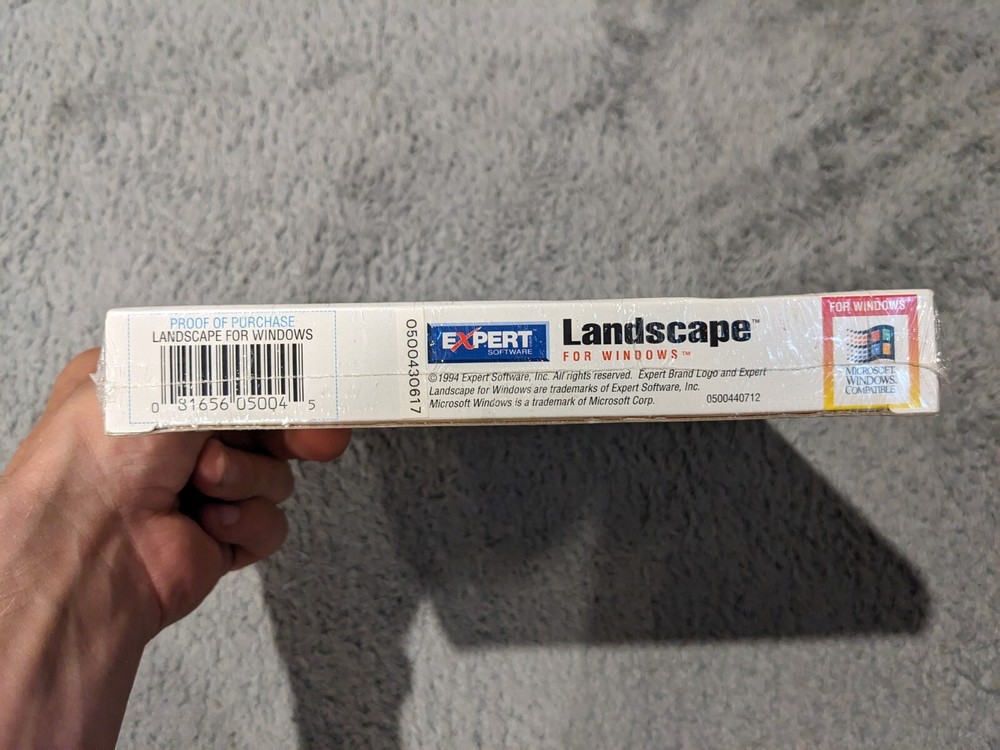 Landscape For Windows Software 1994 Expert Microsoft 3.5" Floppy Discs