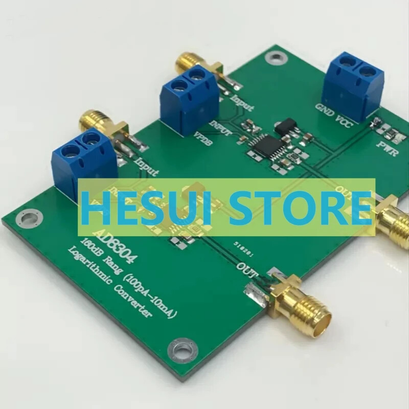 Dual AD8304 logarithmic current detector amplifier