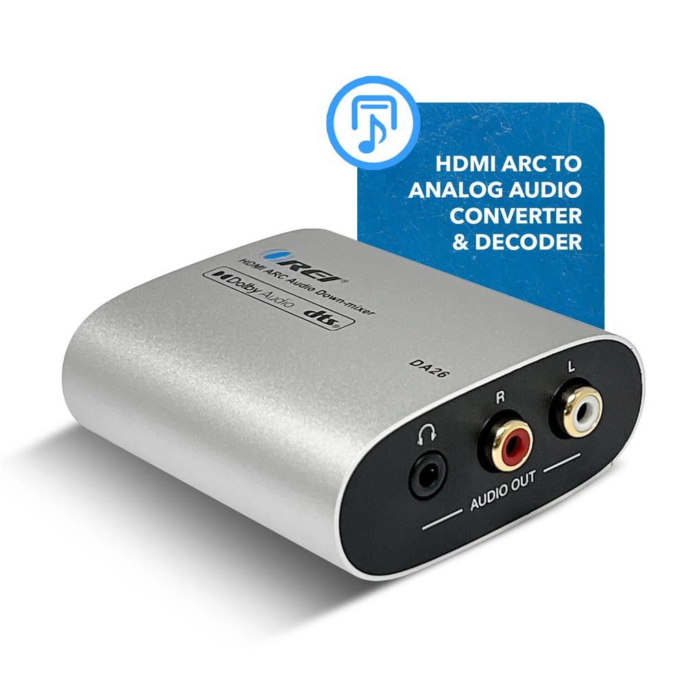 OREI HDMI ARC to Analog Audio Converter Decoder