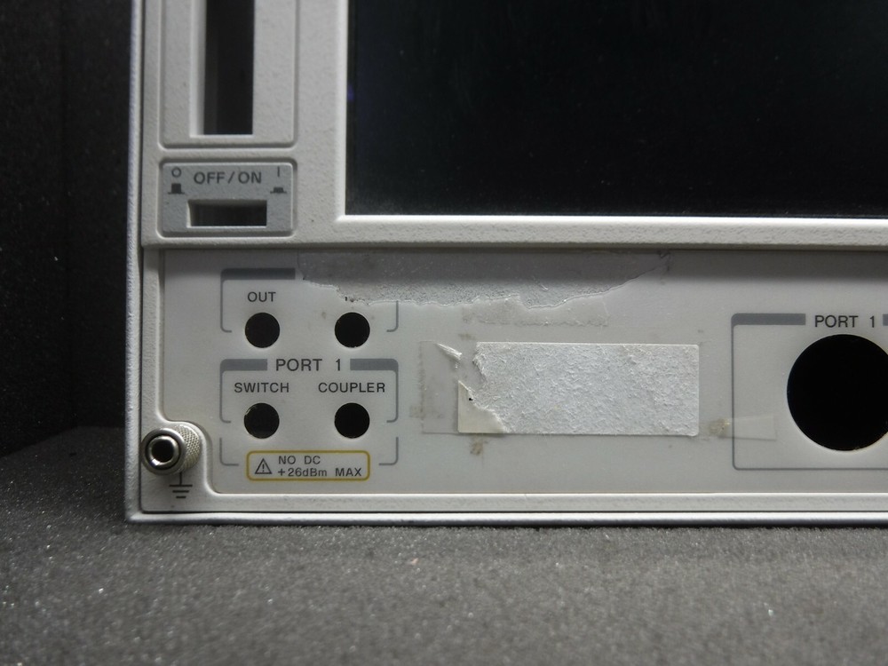 Agilent, 8753ES, 30 kHz, S-Parameter Network Analyzer Front Panel (Used)