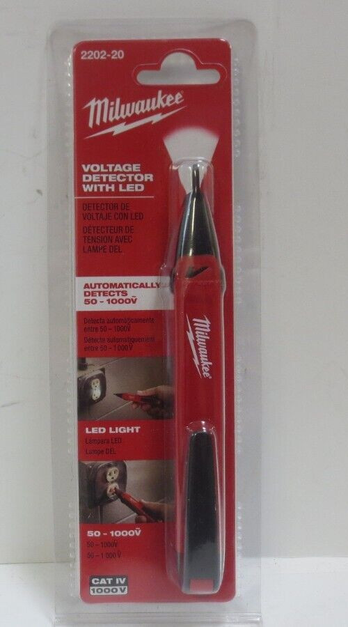 Milwaukee Tool 2202-20 Voltage Detector W/Led