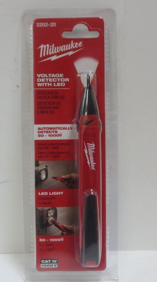 Milwaukee Tool 2202-20 Voltage Detector W/Led
